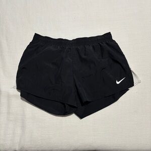 Nike Athletic Shorts | Black/White | Size Large | Dri-Fit